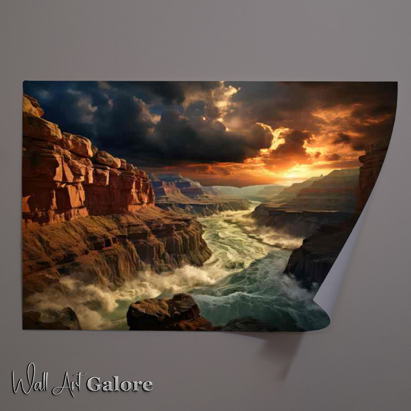 Buy Unframed Poster : (An Electrical View Grand Canyon Dreams)