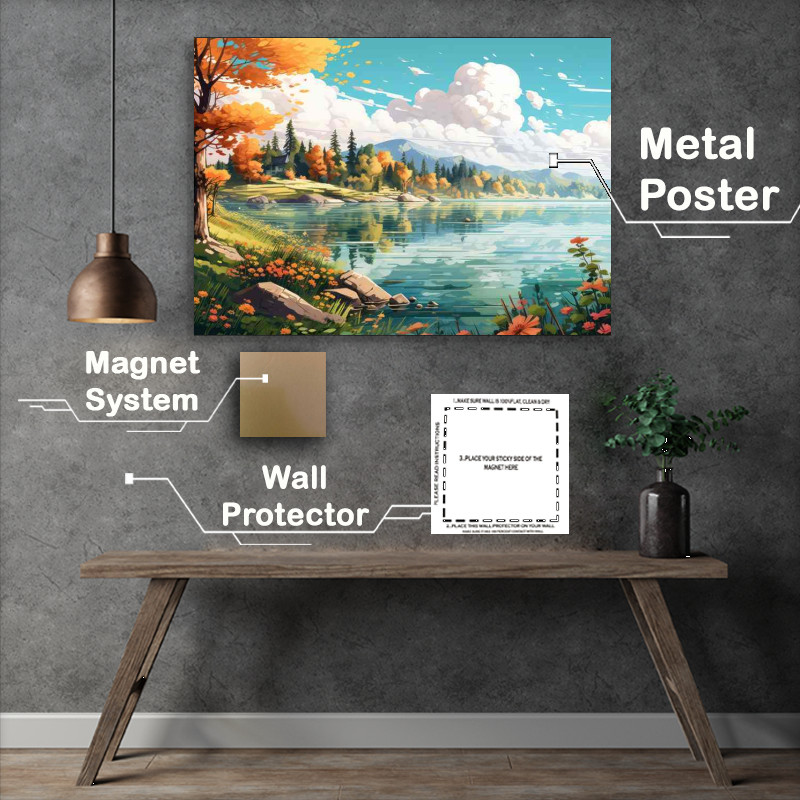Buy Metal Poster : (Beautiful Colours Natures Wonders)