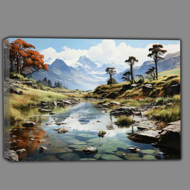 Buy Canvas : (Beauty of Lake District Melody)