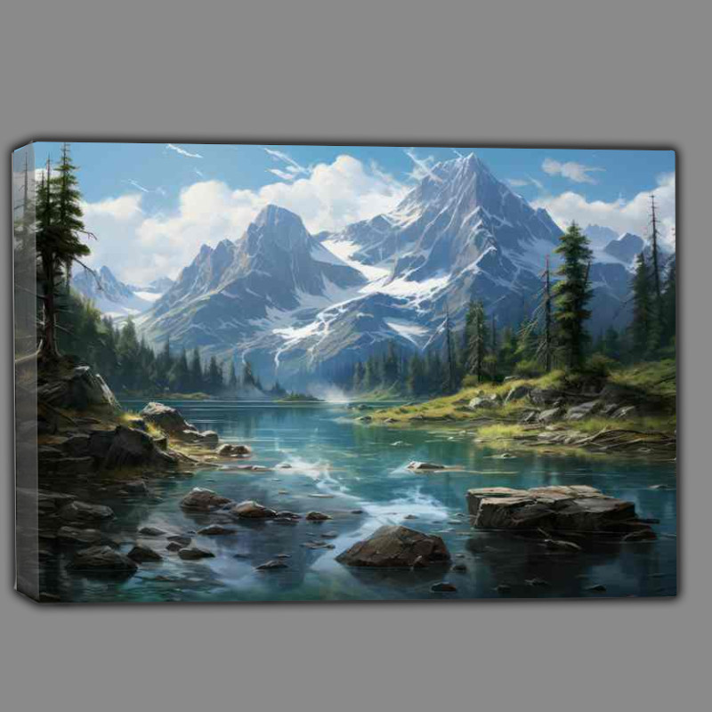 Buy Canvas : (Breath of fresh Air Mountain Melody)