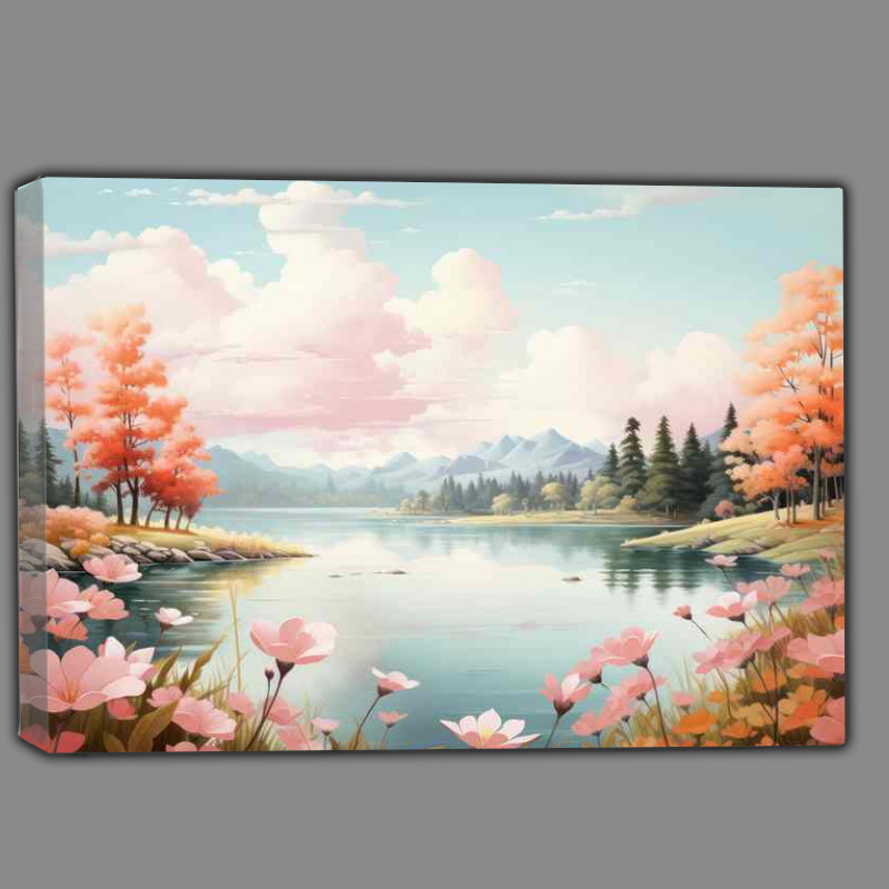 Buy Canvas : (Calm And Elegance A Whimsical Breeze)
