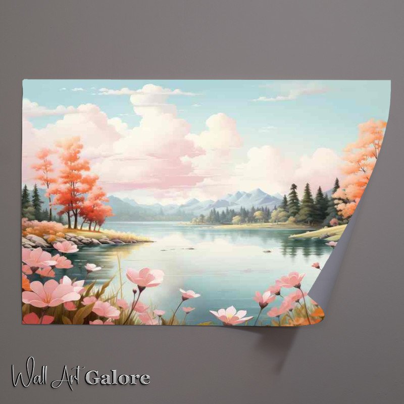 Buy Unframed Poster : (Calm And Elegance A Whimsical Breeze)