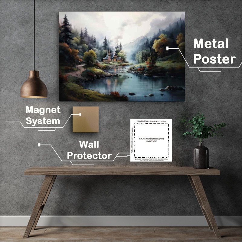 Buy Metal Poster : (Dreams of Harmony And peace)