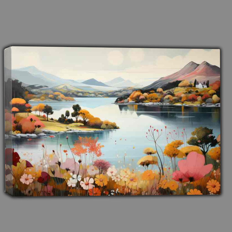 Buy Canvas : (English Lake Popping Colour)