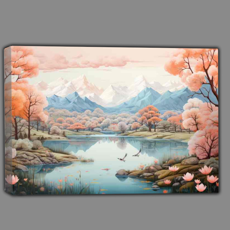 Buy Canvas : (Lake Side Magical Moments)