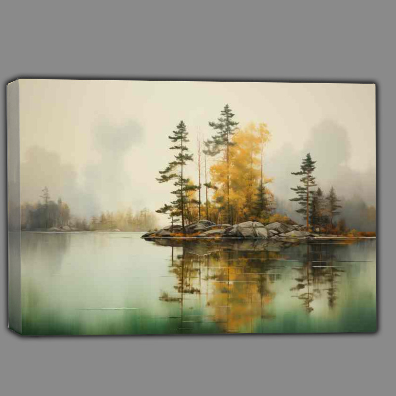 Buy Canvas : (Lake of Mistical Wonders)