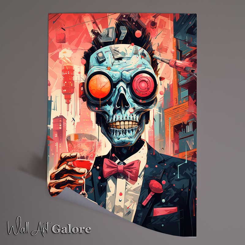 Buy Unframed Poster : (Humans in Flux The Allure of Abstract Representation)