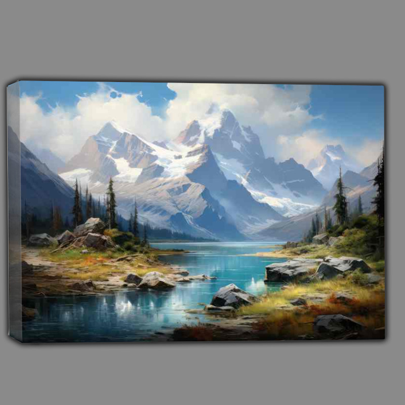 Buy Canvas : (Mountainous Eternal Beauty)