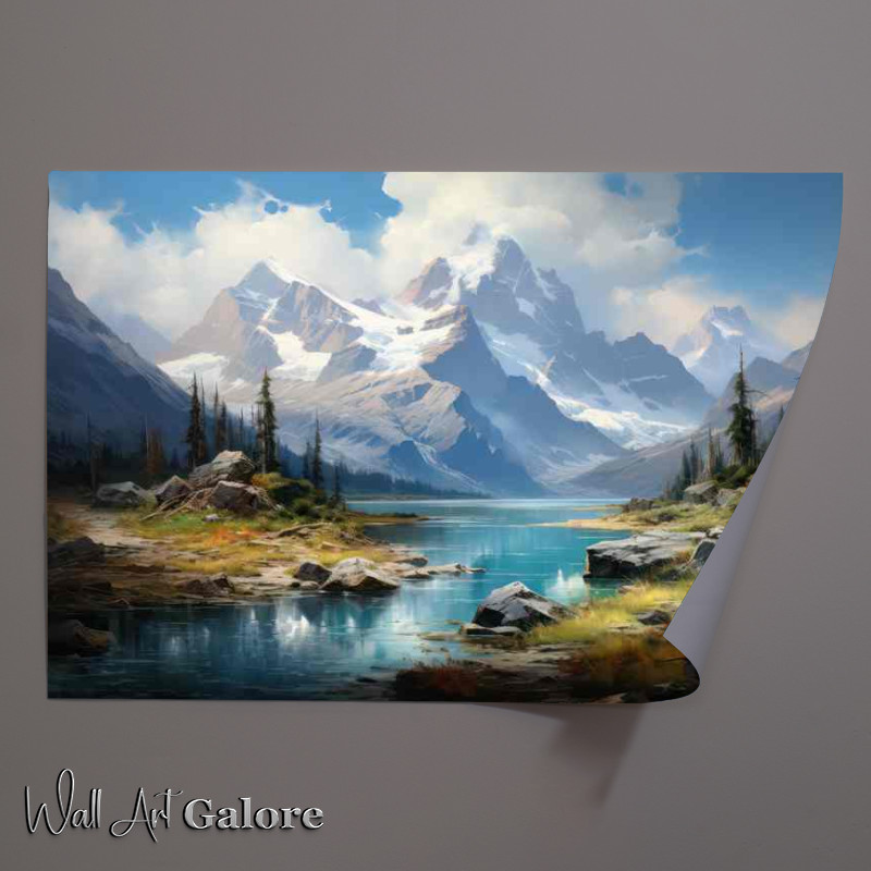 Buy Unframed Poster : (Mountainous Eternal Beauty)
