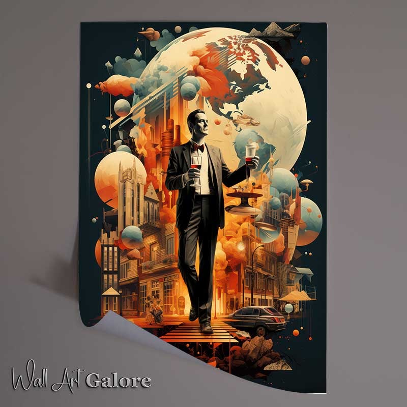 Buy Unframed Poster : (Lost in Abstraction Discovering Human Essence)