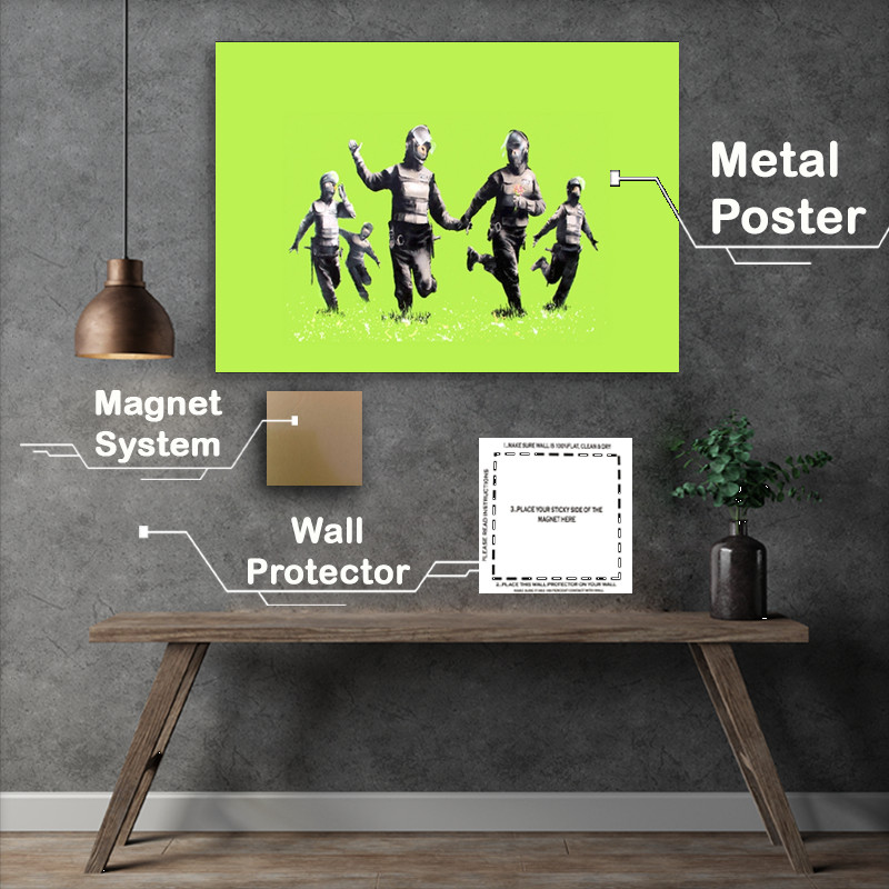 Buy Metal Poster : (Riot coppers)