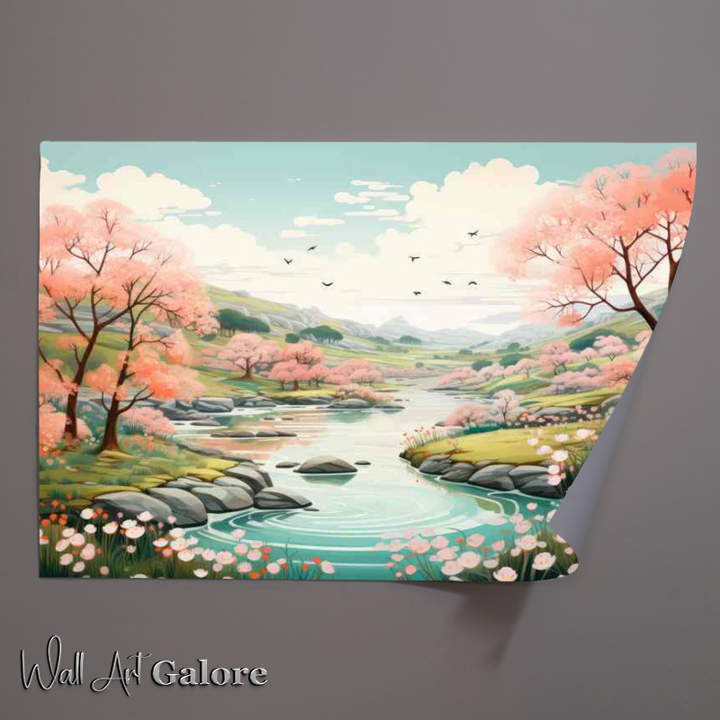 Buy Unframed Poster : (Pastel Serenity Spring)