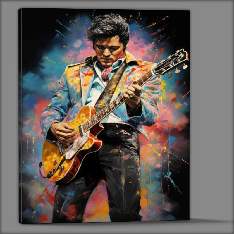 Buy Canvas : (Elvis Presley art from beyond)
