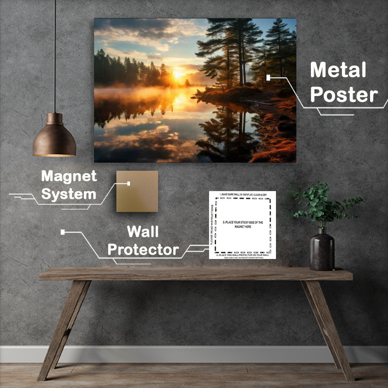 Buy Metal Poster : (Reflections)