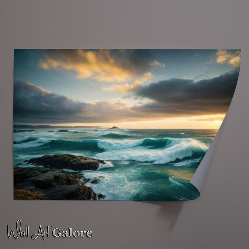 Buy Unframed Poster : (Serenity by the Shore)