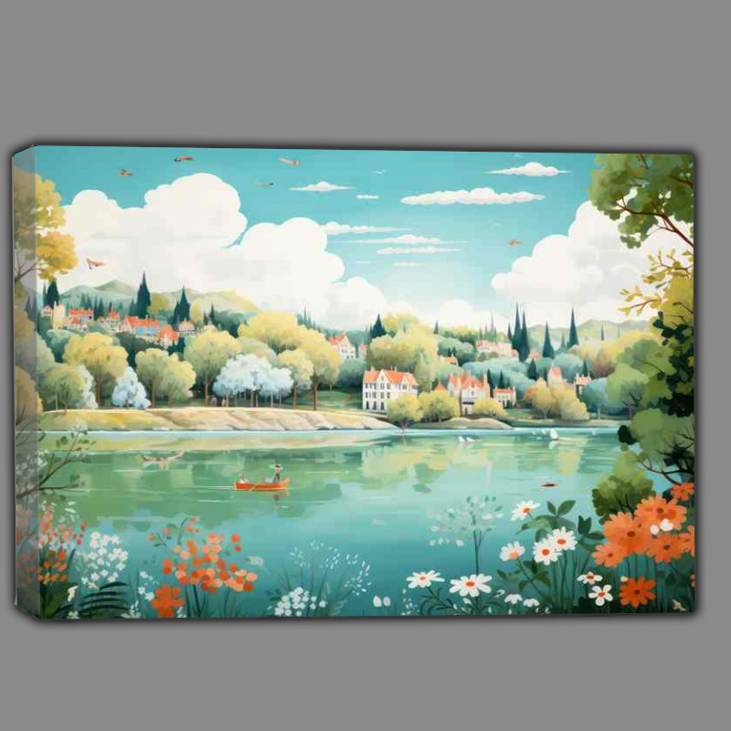 Buy Canvas : (Serenity on The Waters)