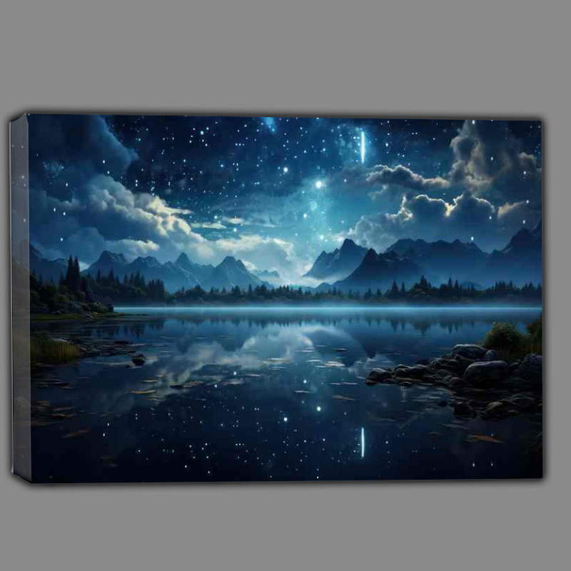 Buy Canvas : (Shimmering Nights)