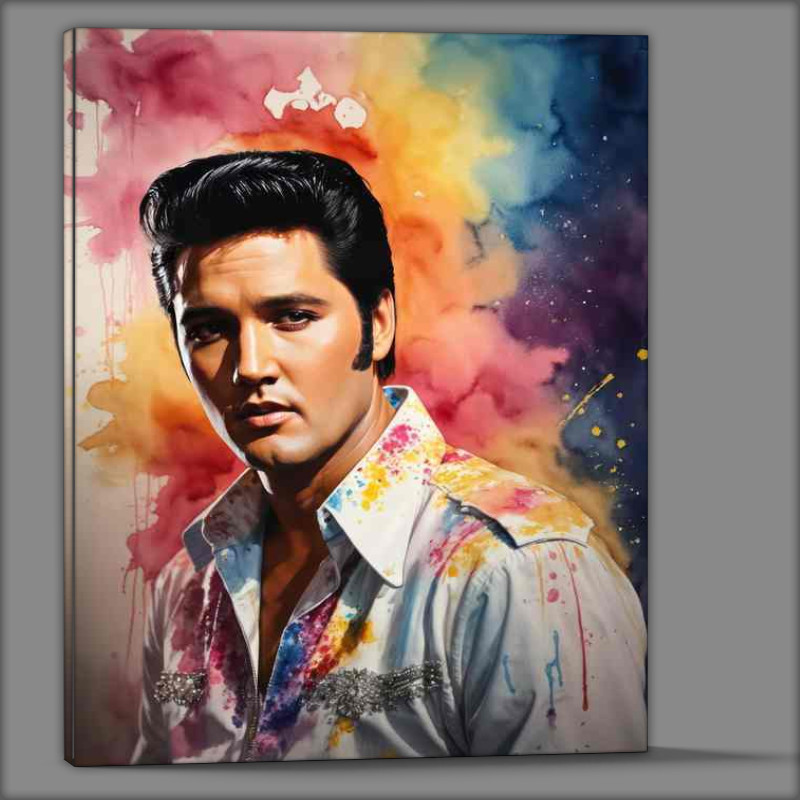 Buy Canvas : (Elvis caught in a trap)