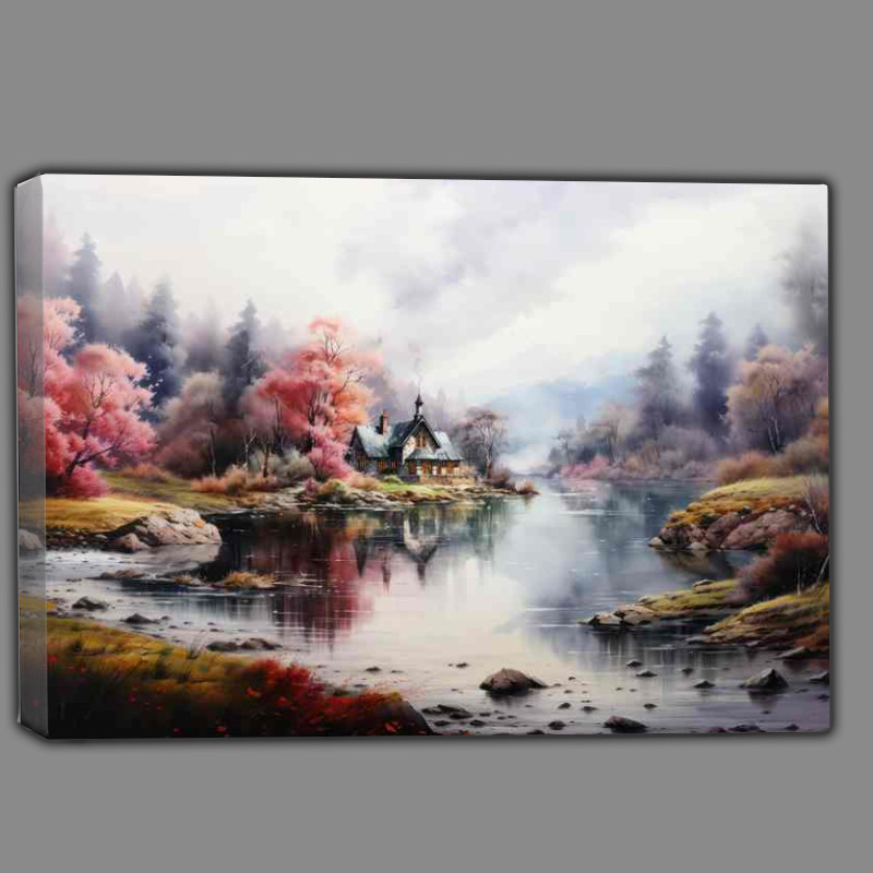 Buy Canvas : (Solitude Cabin)