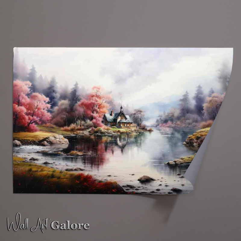 Buy Unframed Poster : (Solitude Cabin)