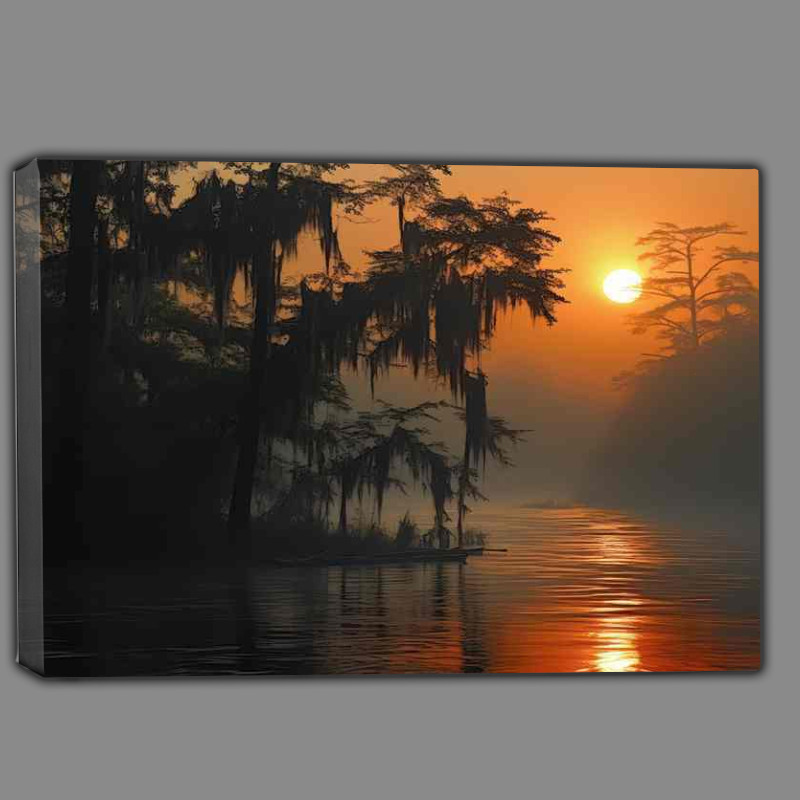 Buy Canvas : (Sun Set Reflected Memories)