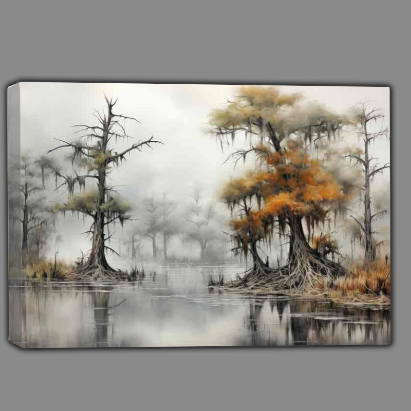 Buy Canvas : (Swamp Waters)