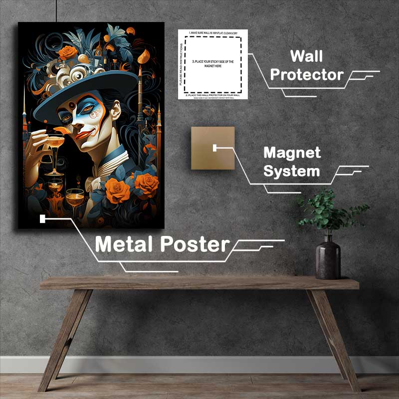 Buy Metal Poster : (People Through a Different Lens The Pull of Abstraction)