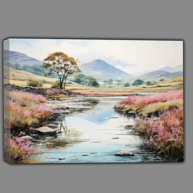 Buy Canvas : (The Serenity of Dales)