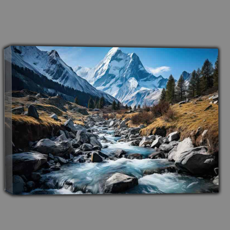 Buy Canvas : (White River Blissful Dreams)