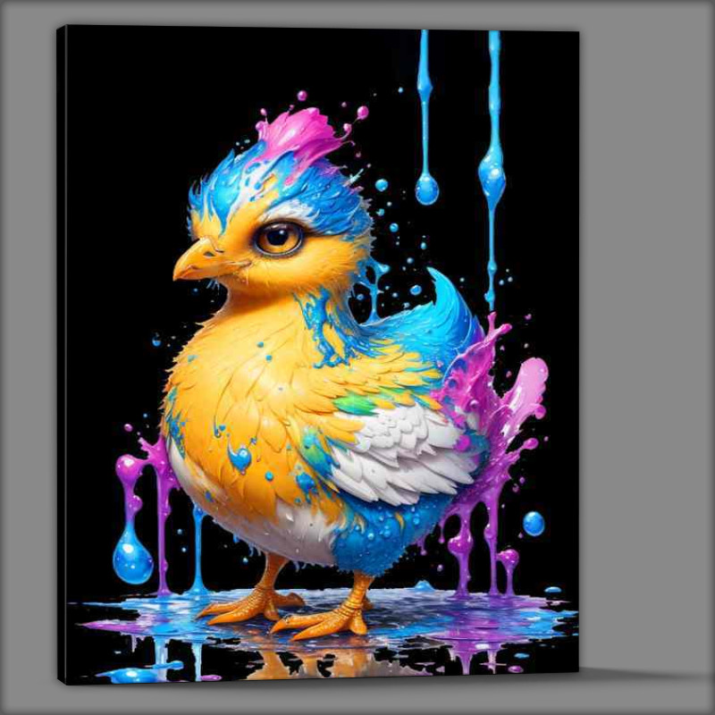 Buy Canvas : (Cheeky Chick Splash Art)