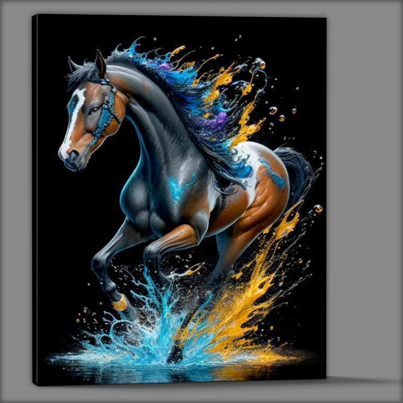 Buy Canvas : (Majestic Equine Symphony)