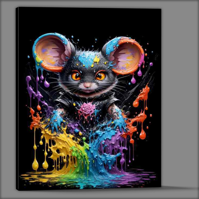 Buy Canvas : (Mighty mouse splash art)