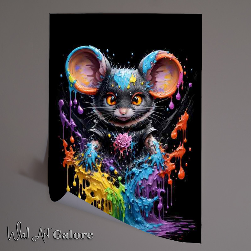 Buy Unframed Poster : (Mighty mouse splash art)