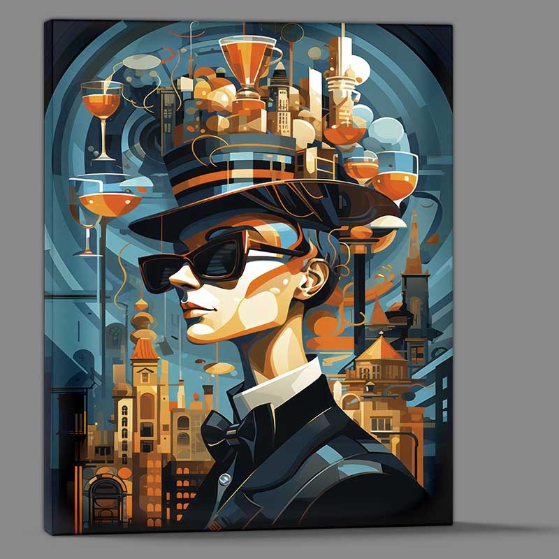 Buy Canvas : (The Puzzle of Abstract Human s)