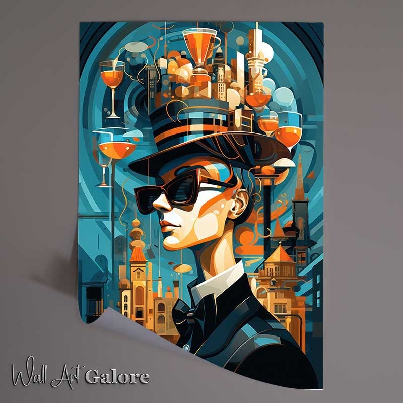 Buy Unframed Poster : (The Puzzle of Abstract Human s)