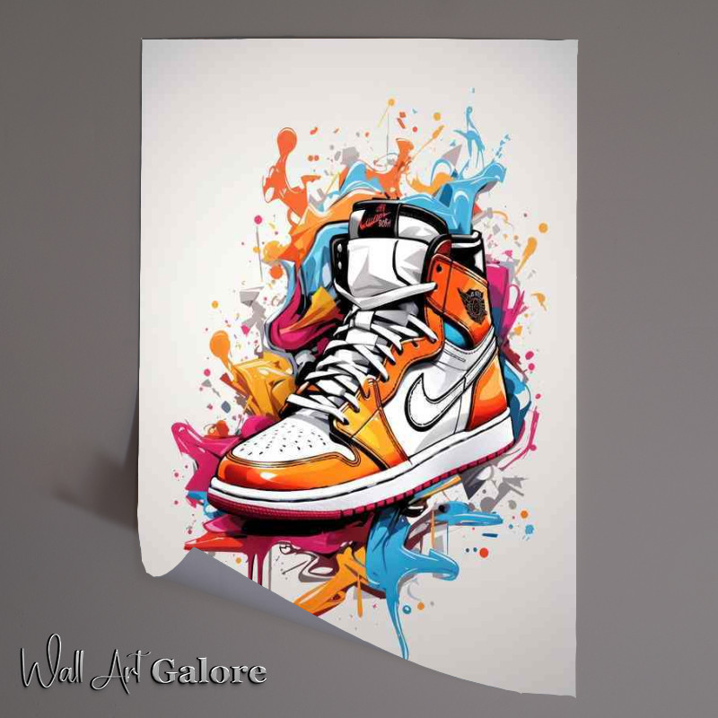 Buy Unframed Poster : (Spectacular Spirit Sneaker Elegant Skull Artistry)