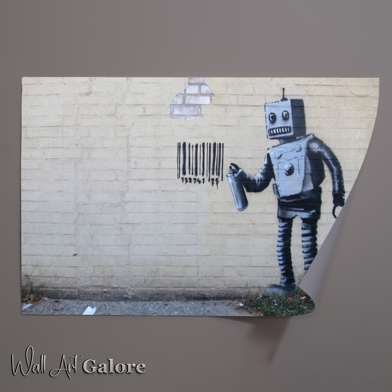 Buy Unframed Poster : (Robot Code)