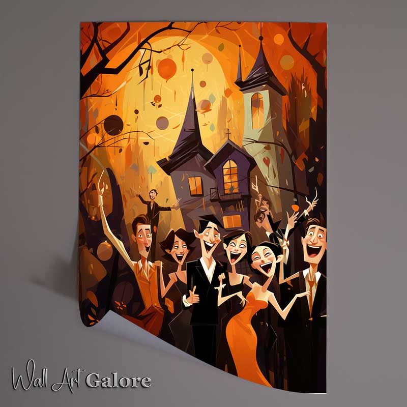 Buy Unframed Poster : (The Souls Silhouett A Dive into Abstract s)