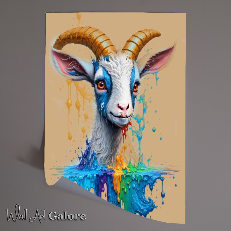 Buy Unframed Poster : (Spectrum of the Goat)