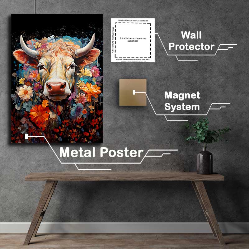 Buy Metal Poster : (Bessie the Cows Creamy Countryside Chronicles)
