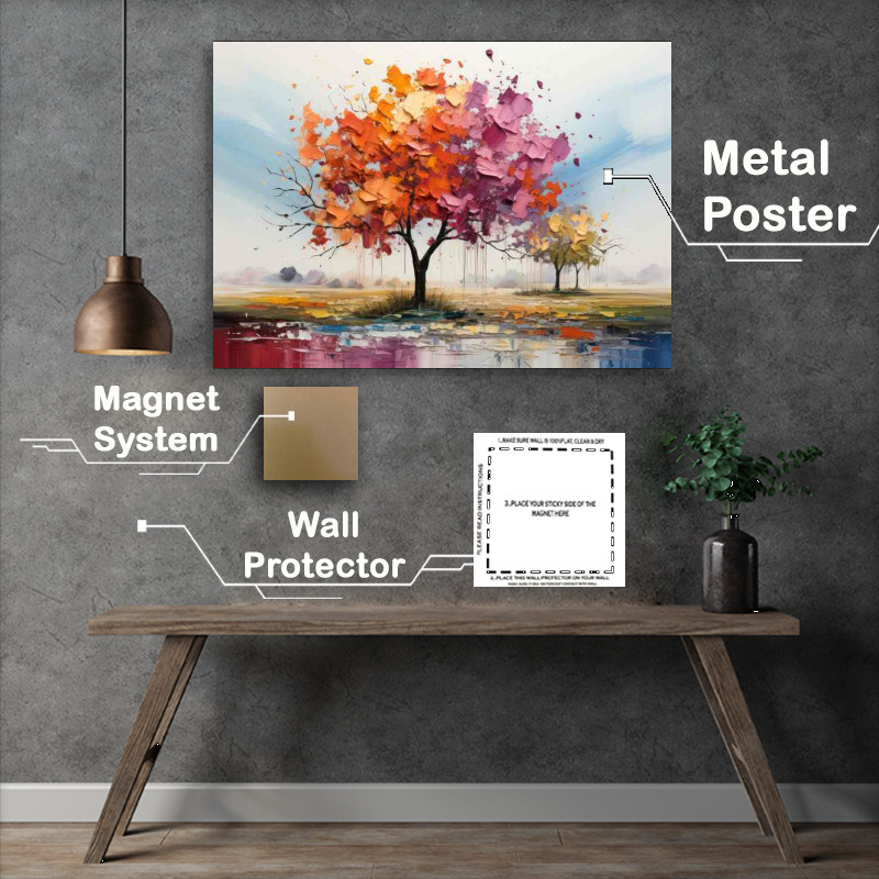 Buy Metal Poster : (Colour Frenzy fusions)