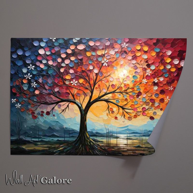 Buy Unframed Poster : (Explosion of Radiant Colour)