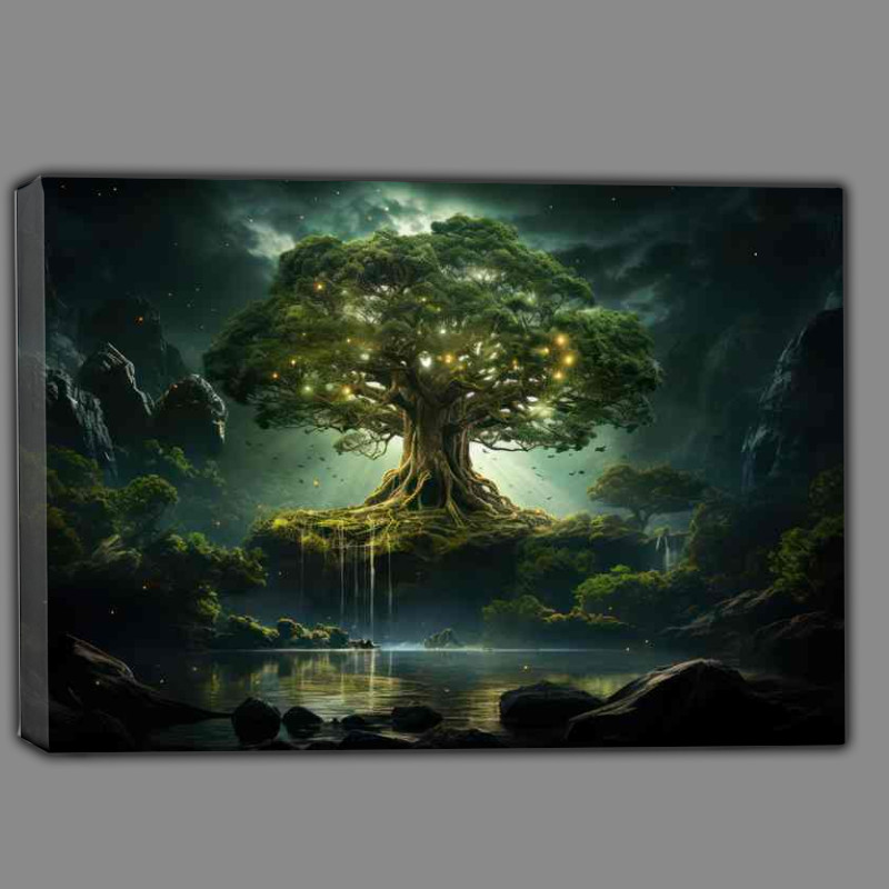 Buy Canvas : (Forest of Starlight Whispers)