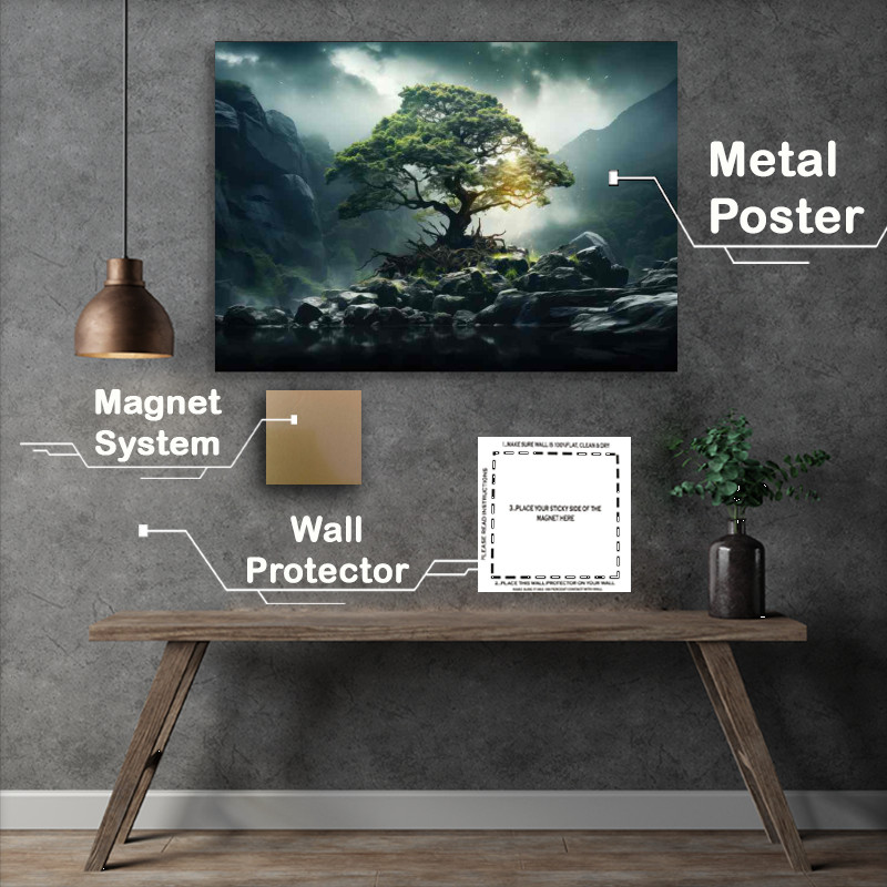 Buy Metal Poster : (Lonely Bough)