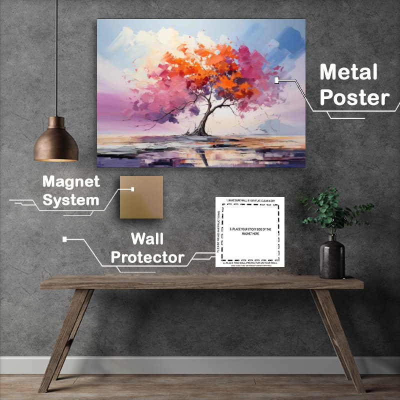Buy Metal Poster : (Mixed Emotions a Colour Vision)