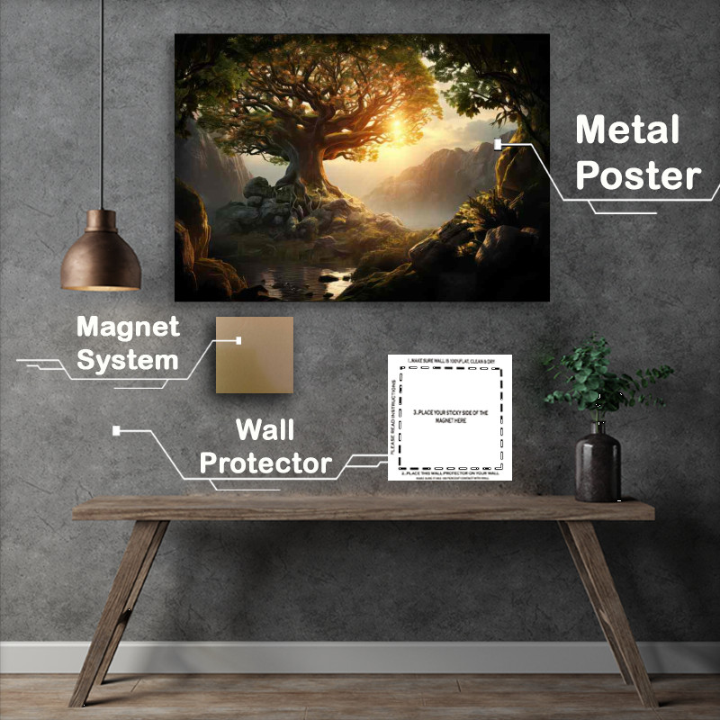 Buy Metal Poster : (Shadows of Light)