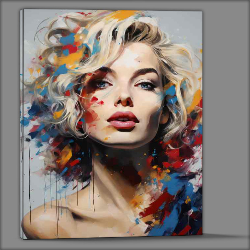 Buy Canvas : (Marilyn Monroe Very colourful)