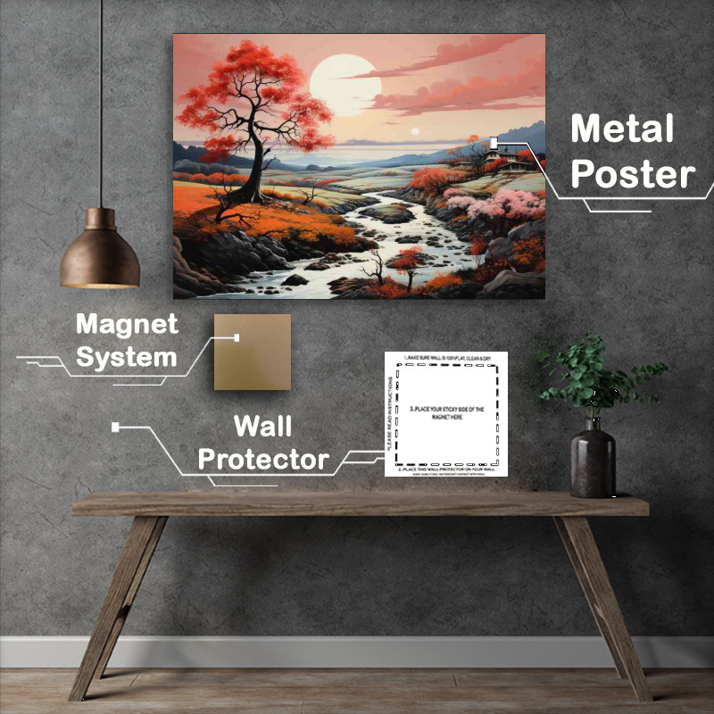 Buy Metal Poster : (Solitude Moments in Time)