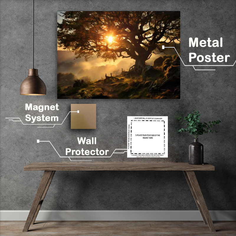 Buy Metal Poster : (Sunlight A Golden Story)