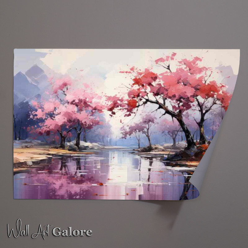 Buy Unframed Poster : (Tree Wonders A Splash of Colour)